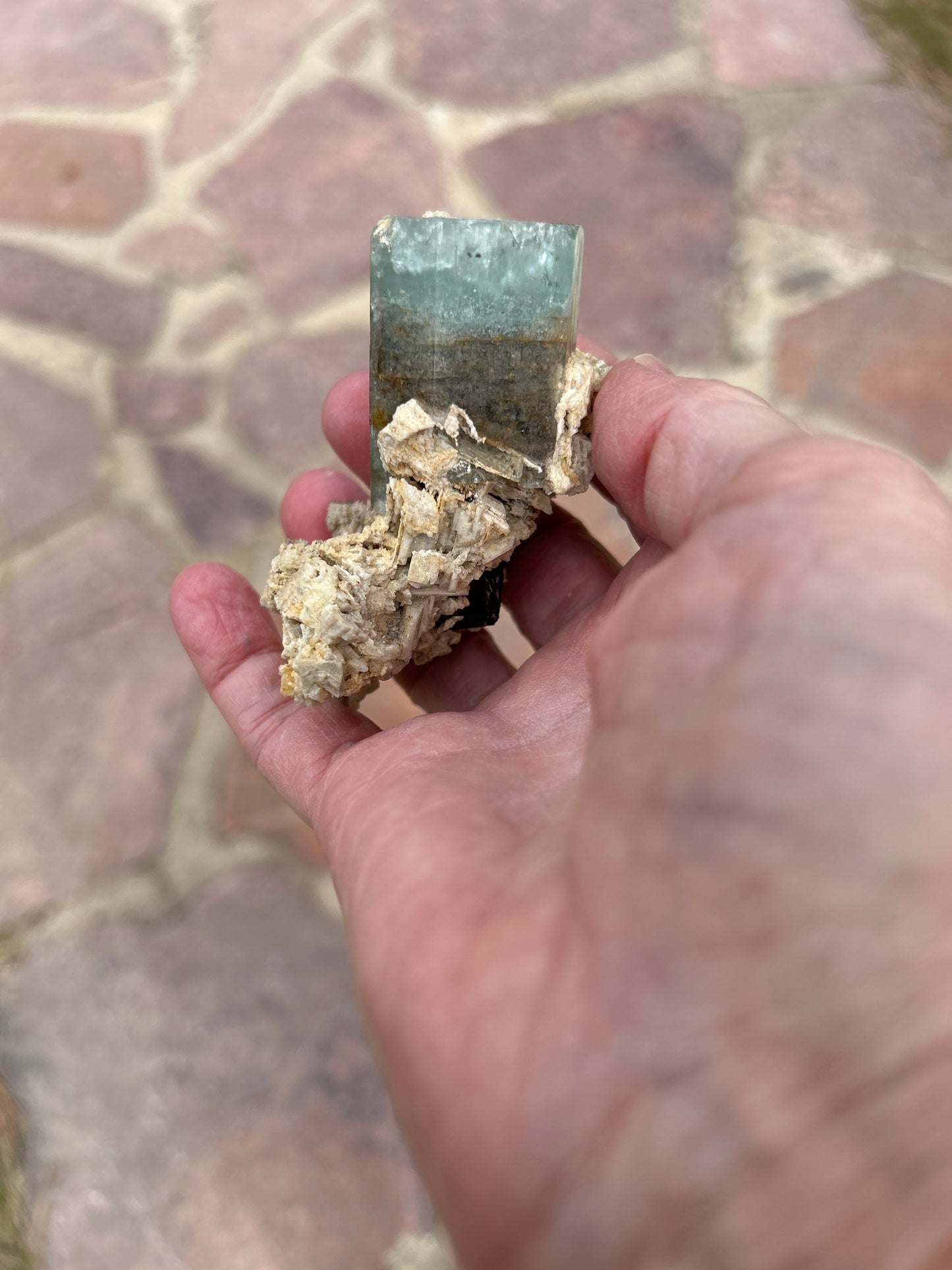 Aquamarine from Namibia (Erongo) M20