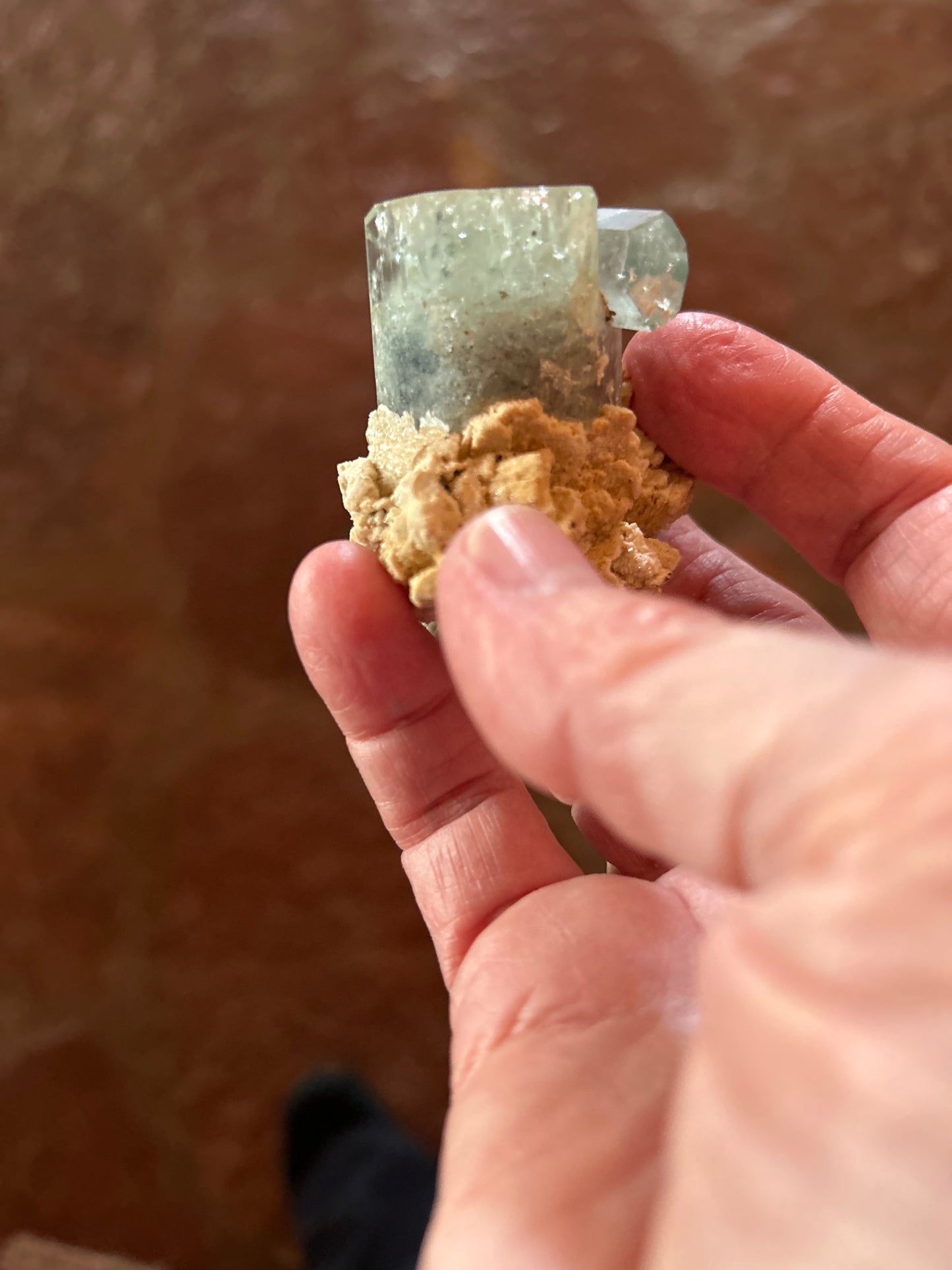 Aquamarine from Namibia (Erongo) M19