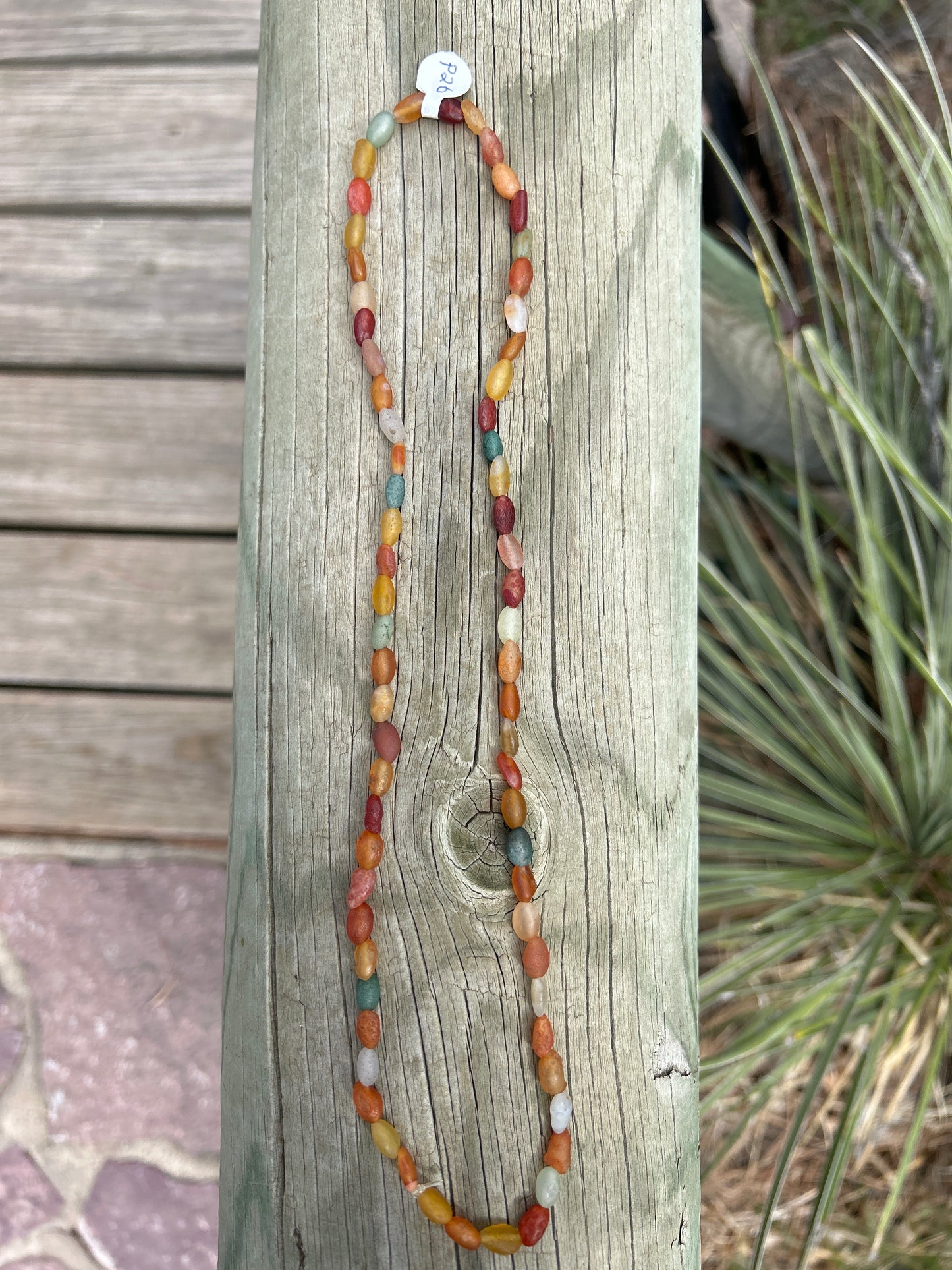 Gobi Desert Agate Bead Necklace (Candy) (P26)
