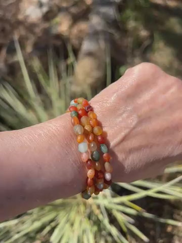 Gobi Desert Bead Necklace (Candy) (P25)
